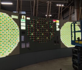 Fixed control rod indicators