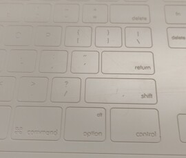 Engraving fake keyboards