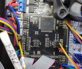 Label cables before starting modifications of the 3d printer