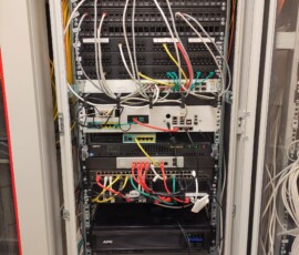 Weirdest networking setup (hardware wise) i had to mess with