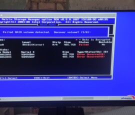 2 very dead hard drives, that have 2MB of very important data...
