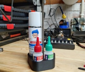 cute CA glue holder cute CA glue holder